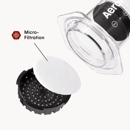AeroPress Coffee Maker - Clear & Colors Crystal Clear Coffee Brewer