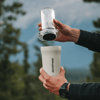 AeroPress Coffee Maker - Go Plus Compact Coffee Press Brewer