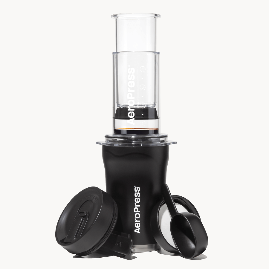 AeroPress Coffee Maker - Go Plus Compact Coffee Press Brewer