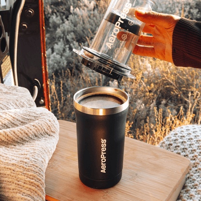 AeroPress Coffee Maker - Go Plus Compact Coffee Press Brewer