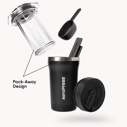 AeroPress Coffee Maker - Go Plus Compact Coffee Press Brewer