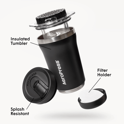 AeroPress Coffee Maker - Go Plus Compact Coffee Press Brewer