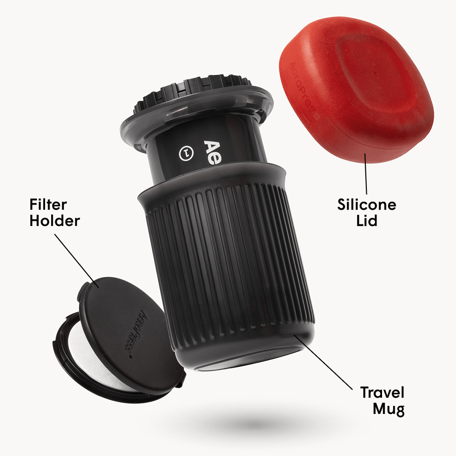 AeroPress Coffee Maker - Go Compact Coffee Press Brewer