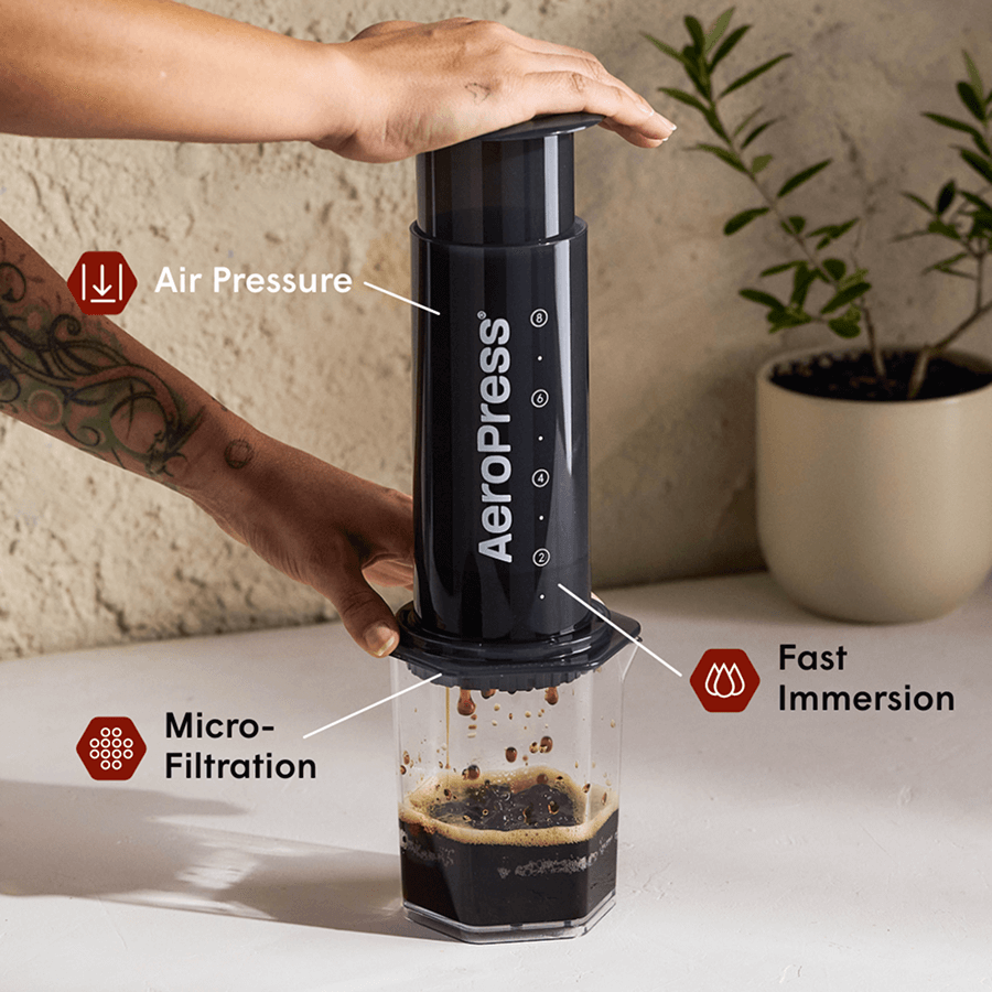 AeroPress Coffee Maker - Original XL XL Manual Coffee Brewer