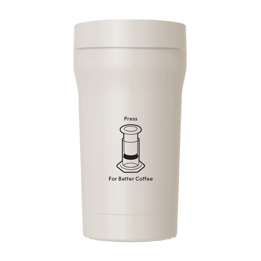 AeroPress Travel Coffee Tumbler - Stainless Steel Everyday Coffee Mug Accessory