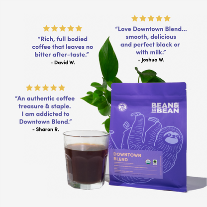Downtown Blend Organic & Fair Trade Rich Espresso Roast Coffee