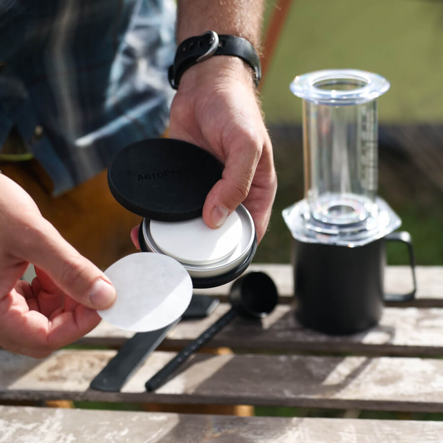 AeroPress Travel Filter Holder Precision Brewing Filter Accessory