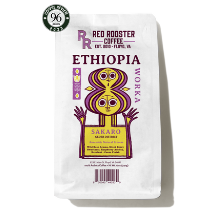 Ethiopia Worka Sakaro Anaerobic Natural Bright Craft Coffee Beans