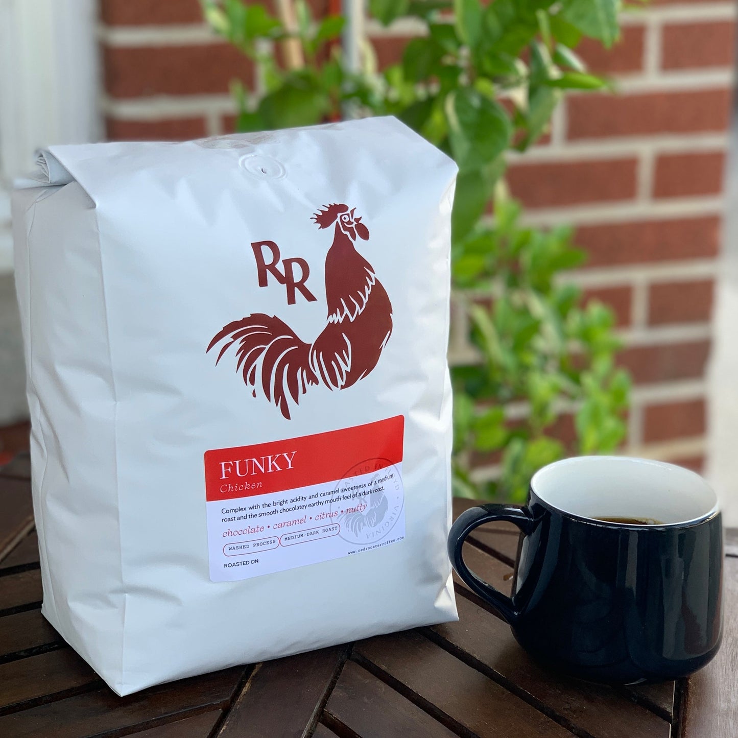 Organic Funky Chicken Smooth Specialty Coffee Blend