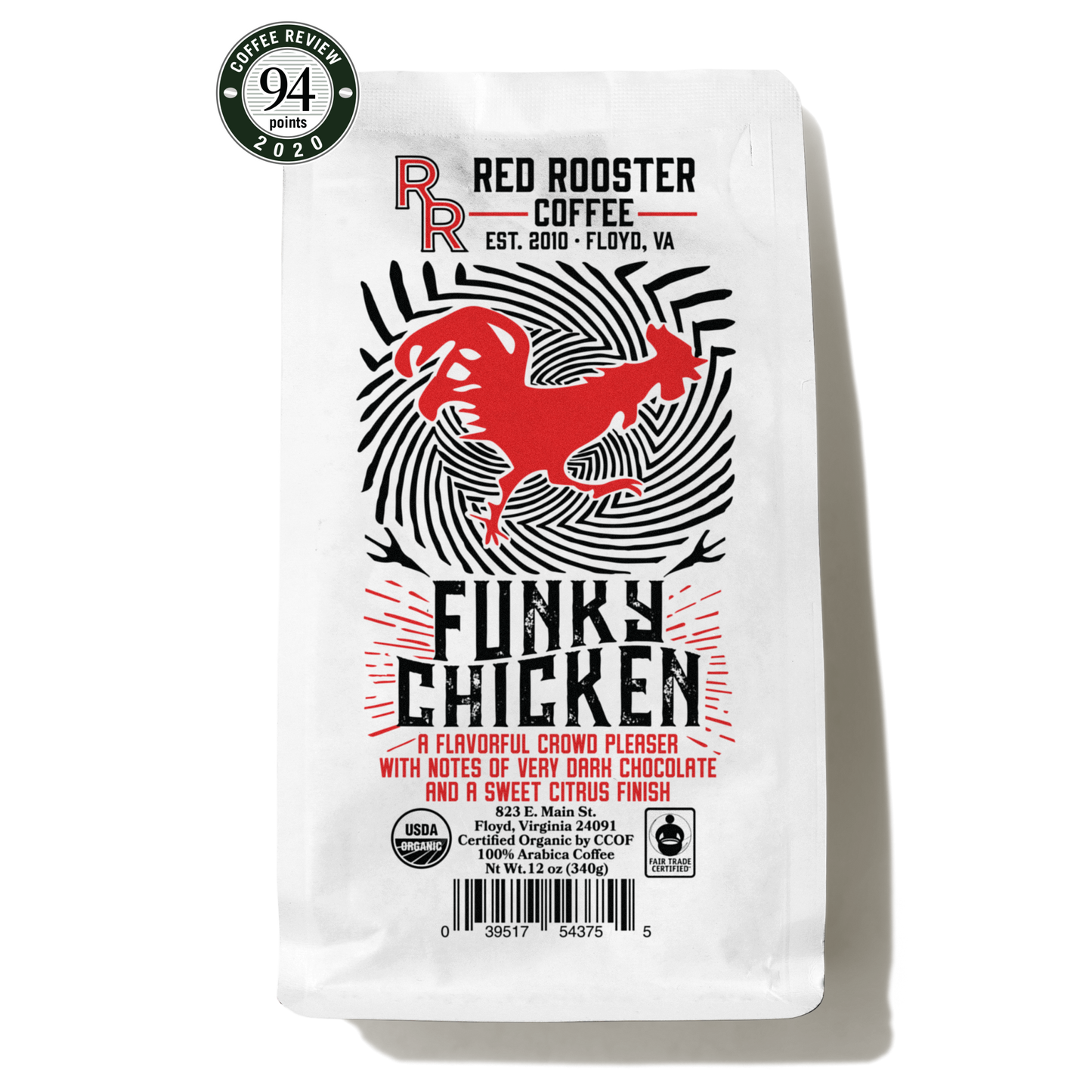 Organic Funky Chicken Smooth Specialty Coffee Blend