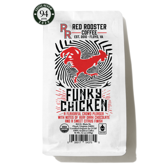 Organic Funky Chicken Smooth Specialty Coffee Blend