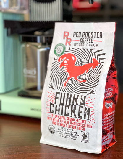 Organic Funky Chicken Smooth Specialty Coffee Blend
