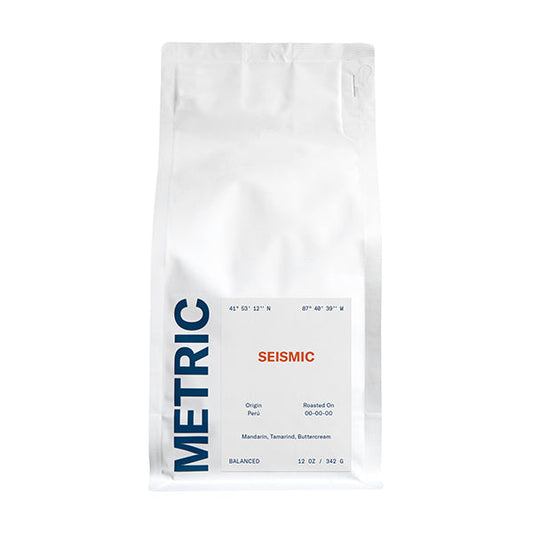 Seismic 12 oz Smooth Specialty Coffee Blend