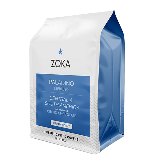 Espresso Paladino 12 oz Rich Espresso Roast Coffee