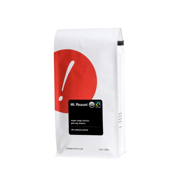 Mt Pleasant Fairtrade Organic 12 oz Smooth Specialty Coffee Blend