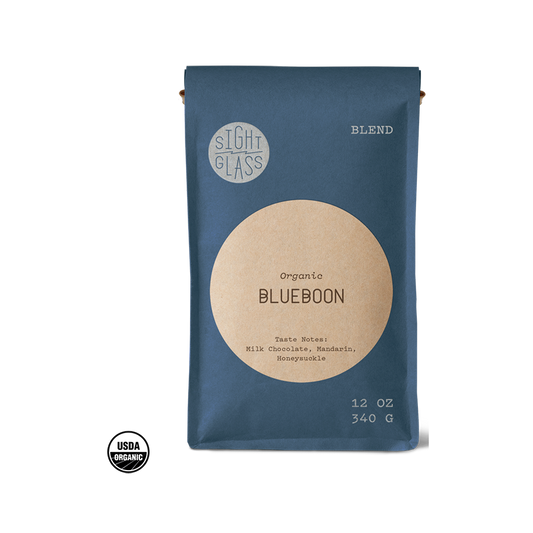 Organic Blueboon 12 oz Smooth Specialty Coffee Blend