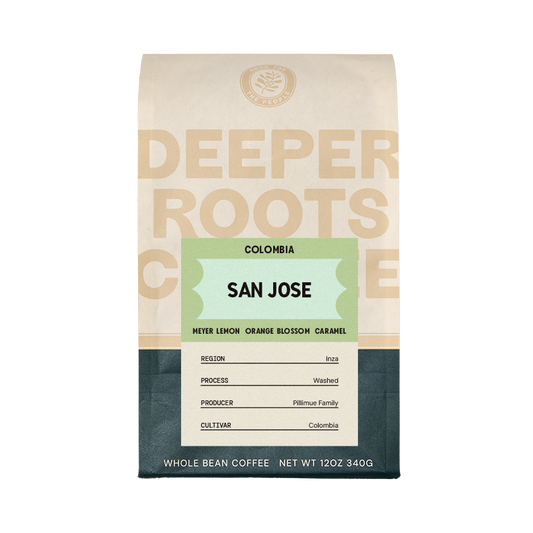 Colombia San Jose 12 oz Bright Craft Coffee Beans
