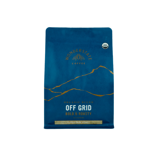 Organic Off Grid Super Dark Roast 1.5 lb Rich Espresso Roast Coffee