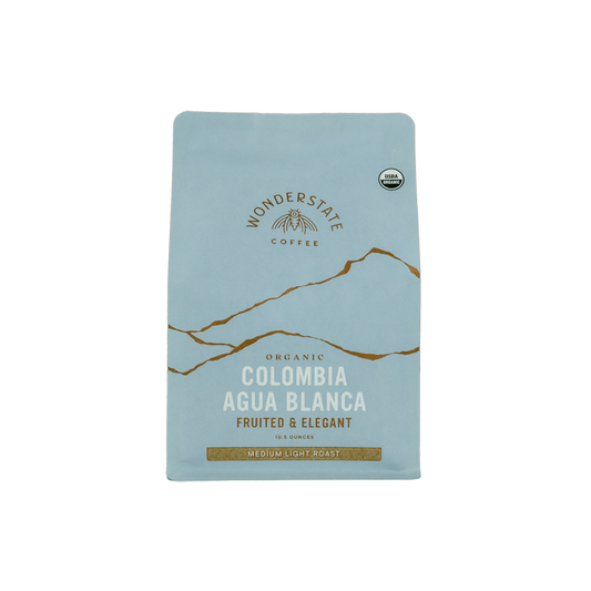 Organic Colombia Agua Blanca 10.5 oz Bright Craft Coffee Beans