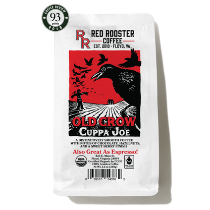 Organic Old Crow Cuppa Joe Rich Espresso Roast Coffee