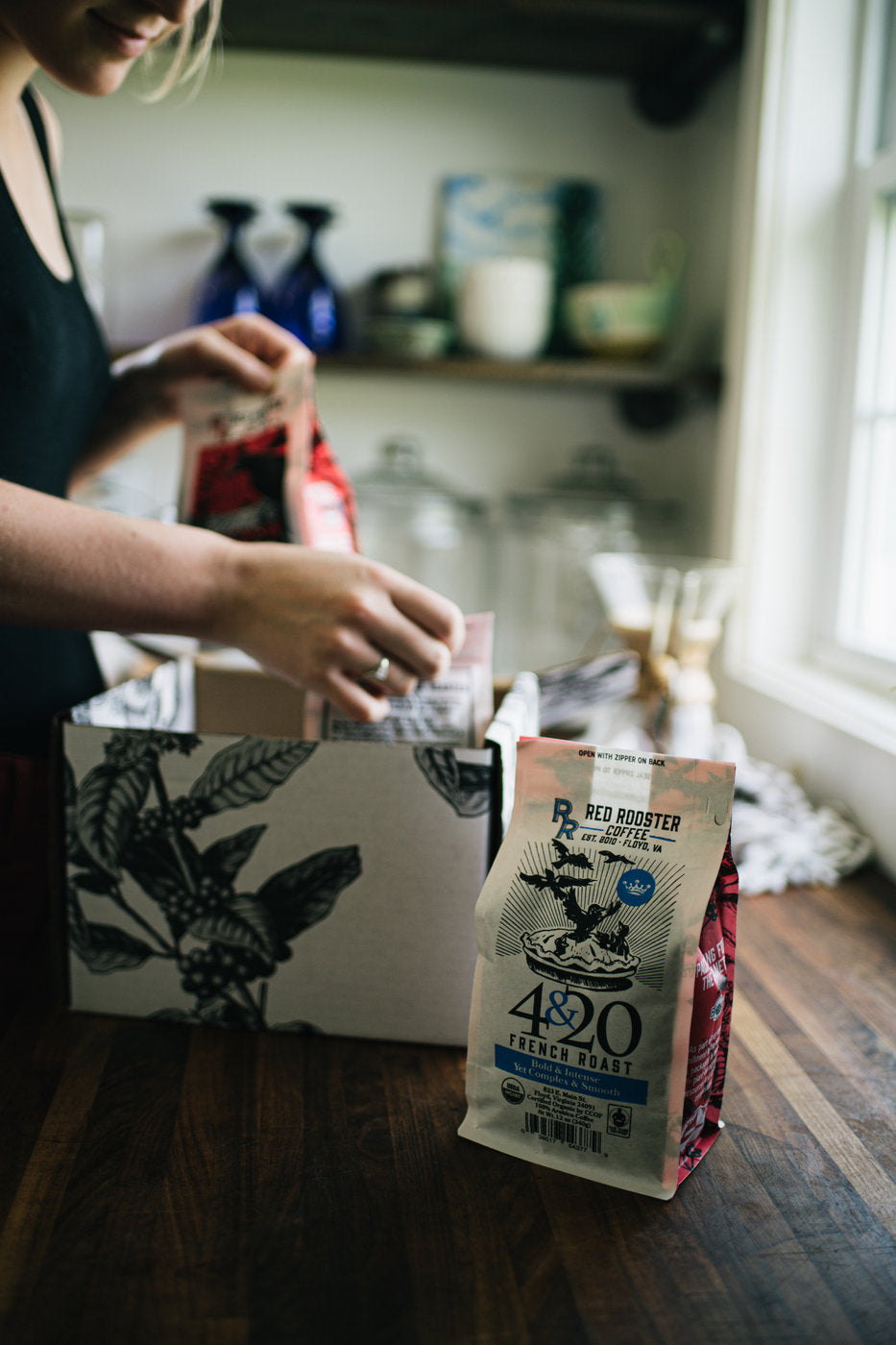 Organic 4&20 French Roast Smooth Specialty Coffee Blend