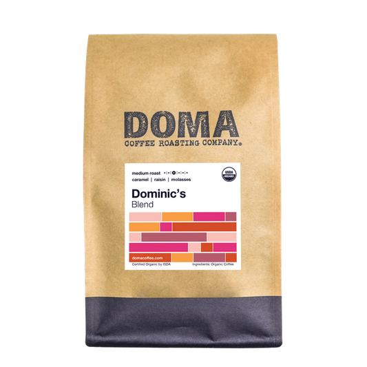 Dominic’s 2 lb Smooth Craft Coffee Beans