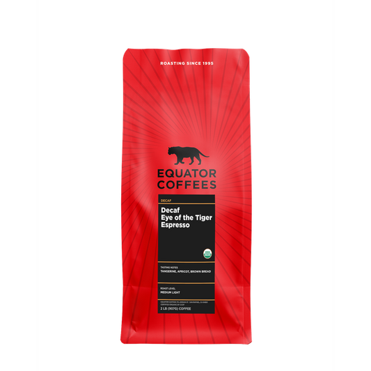 Decaf Eye Of The Tiger 2 lb Fresh Roasted Decaf Beans