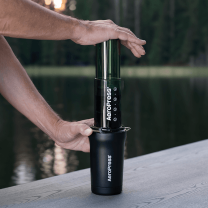 AeroPress Travel Coffee Tumbler - Stainless Steel Everyday Coffee Mug Accessory