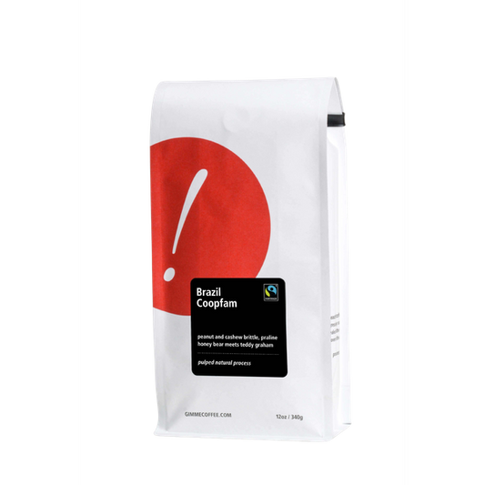 Brazil Coopfam Certified Fairtrade 2 lb Smooth Specialty Coffee Blend