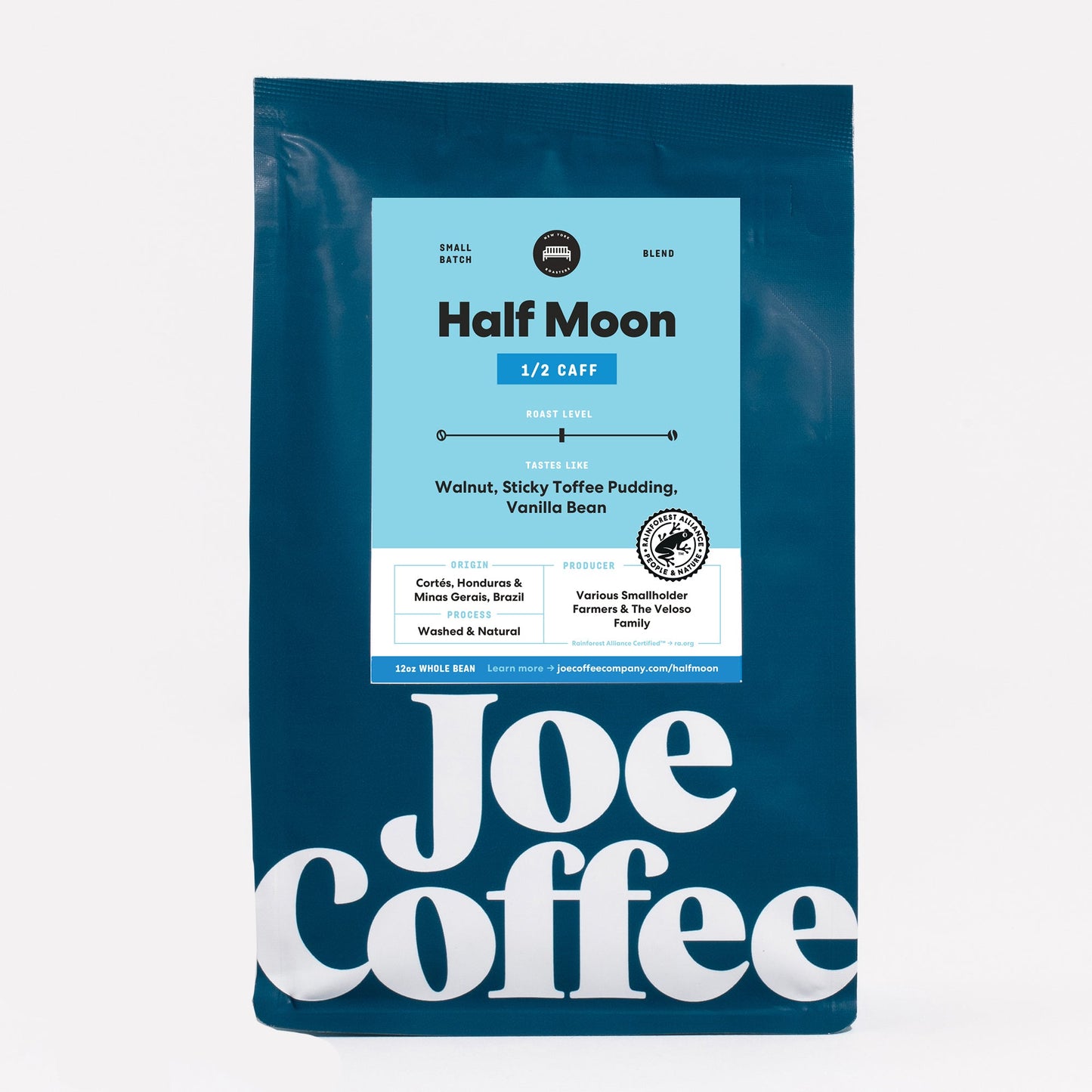Half Moon Half Caff 2 lb Smooth Specialty Coffee Blend