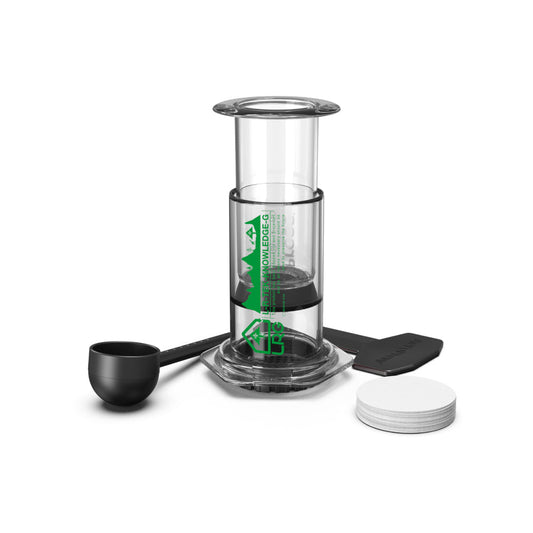 AeroPress Clear Coffee Press - LRG Crystal Clear Coffee Brewer