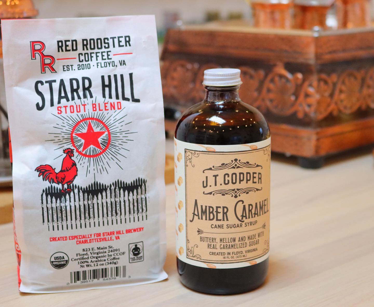 Organic Starr Hill Stout Blend Smooth Specialty Coffee Blend